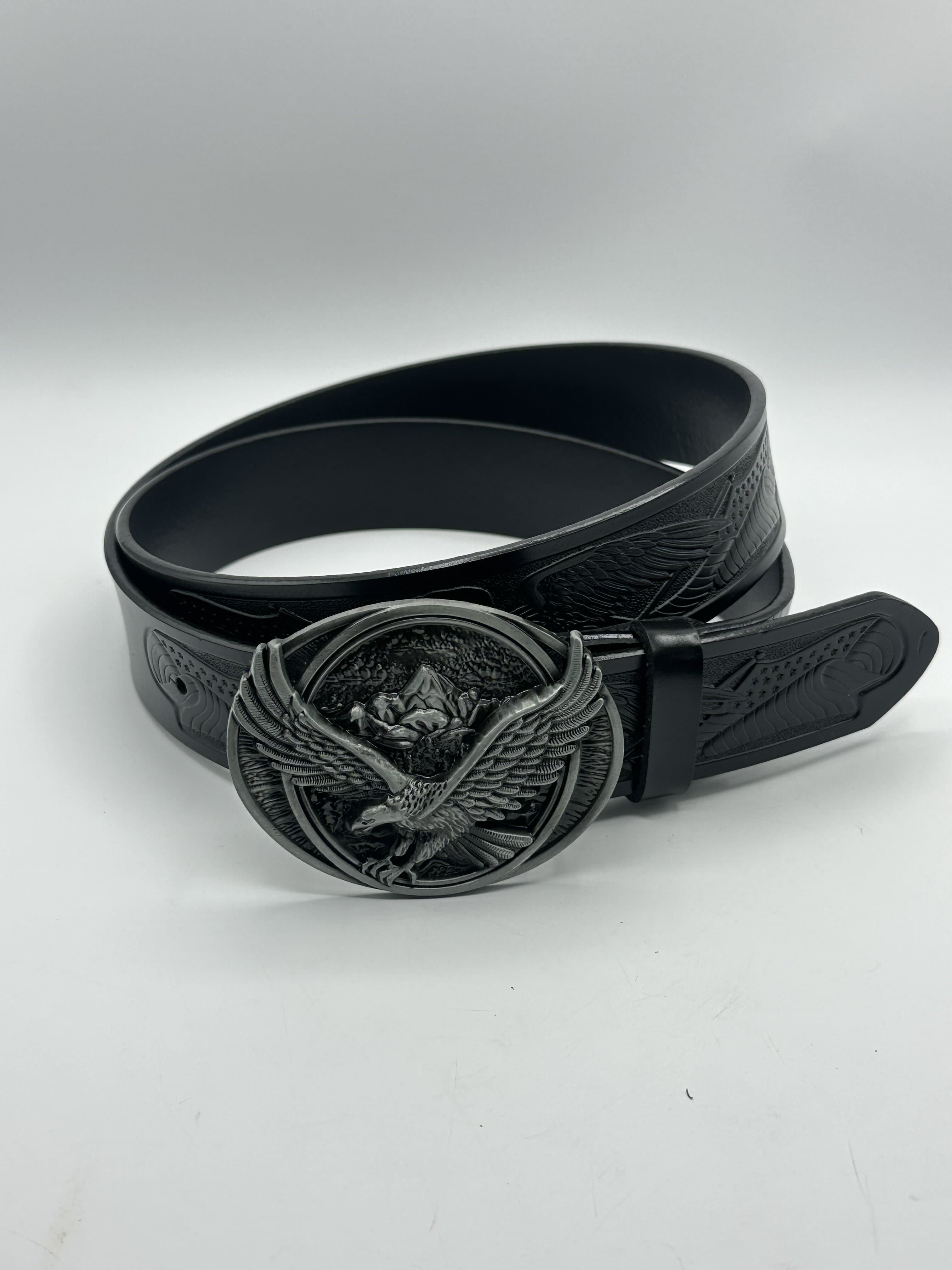 Premium Leather Belt — Full Grain Classic