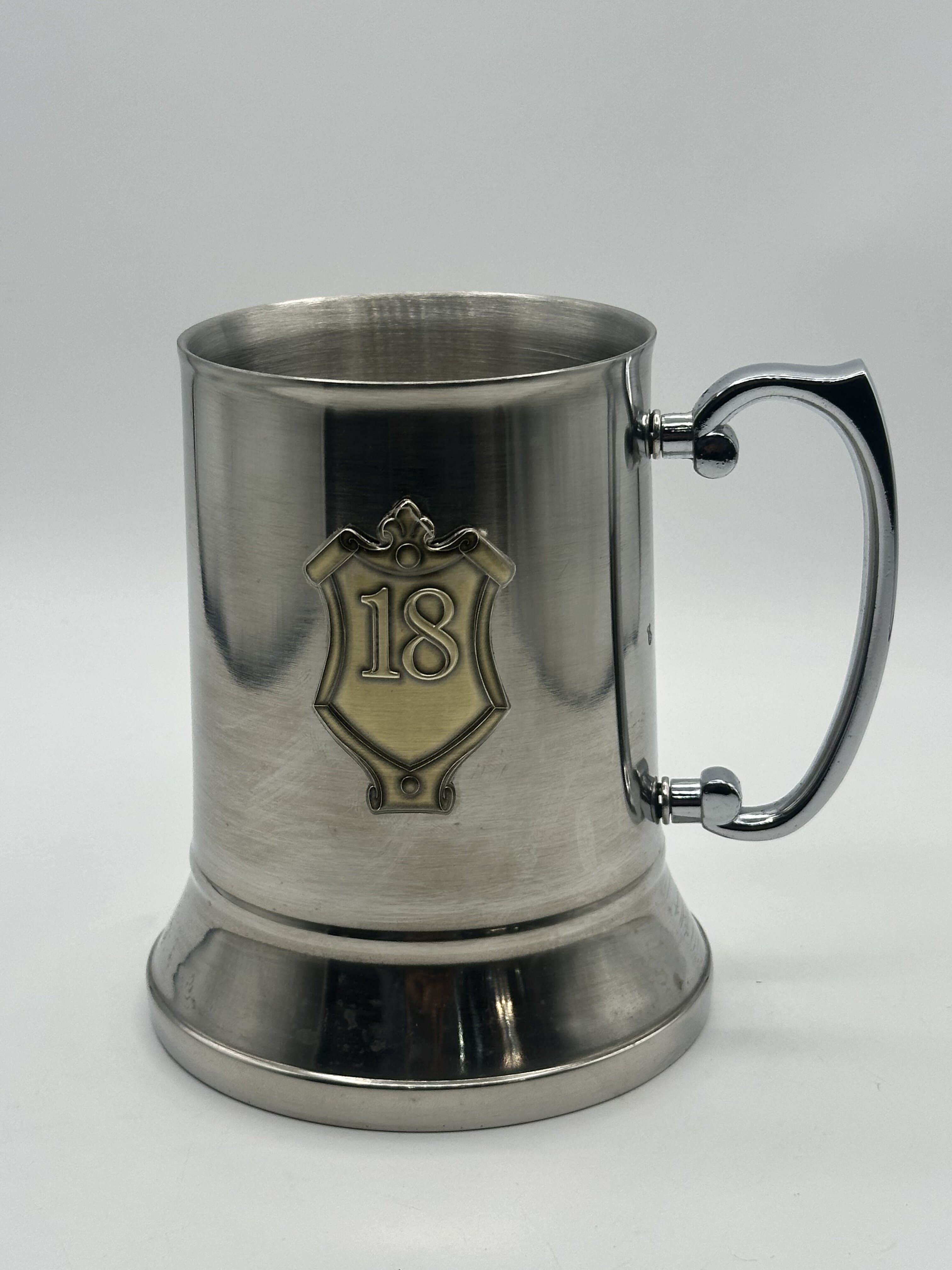 Brass Tudor Mug — Vintage Handcrafted Tankard
