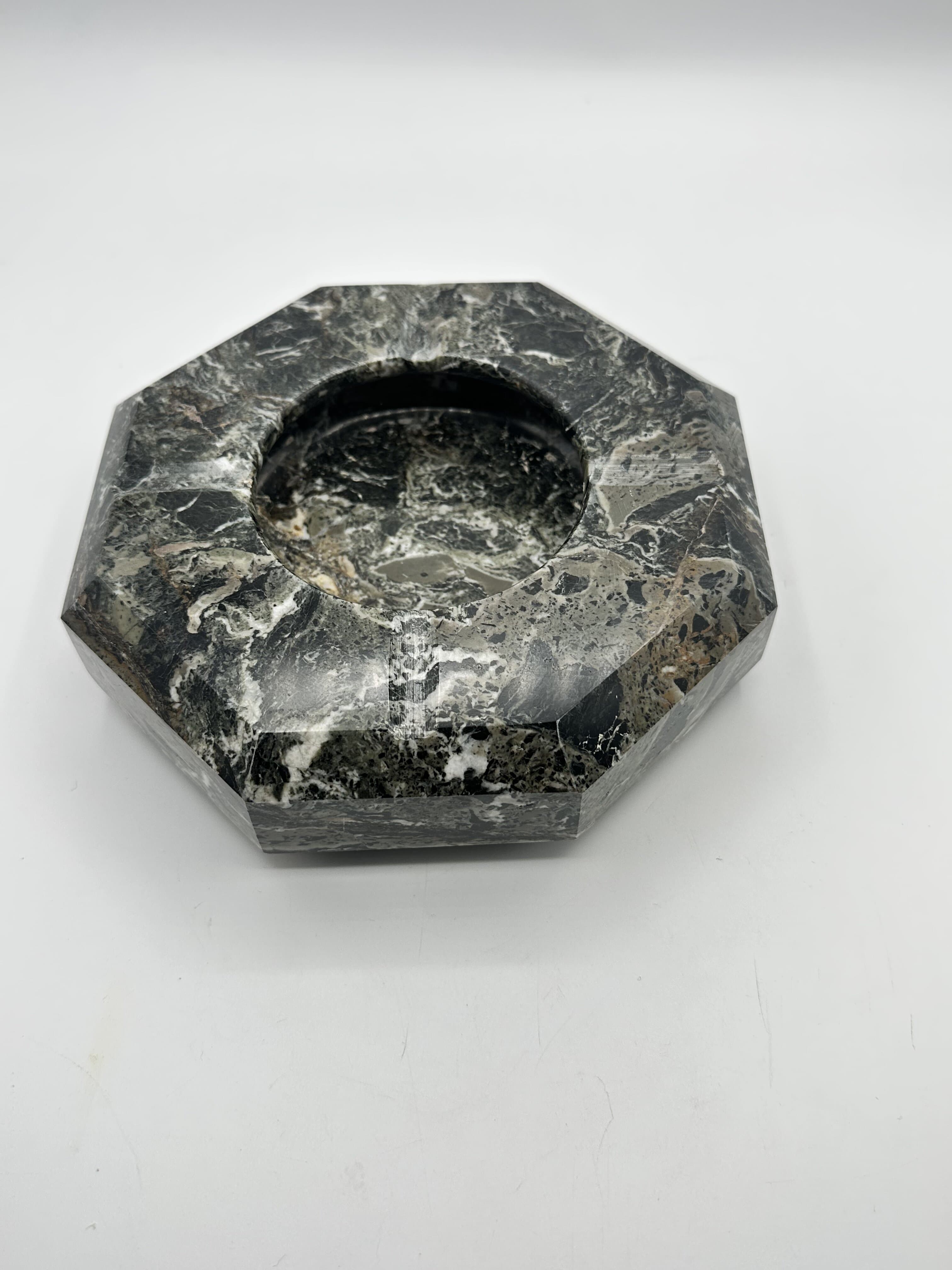 Marble Ashtray — Natural Stone Classic