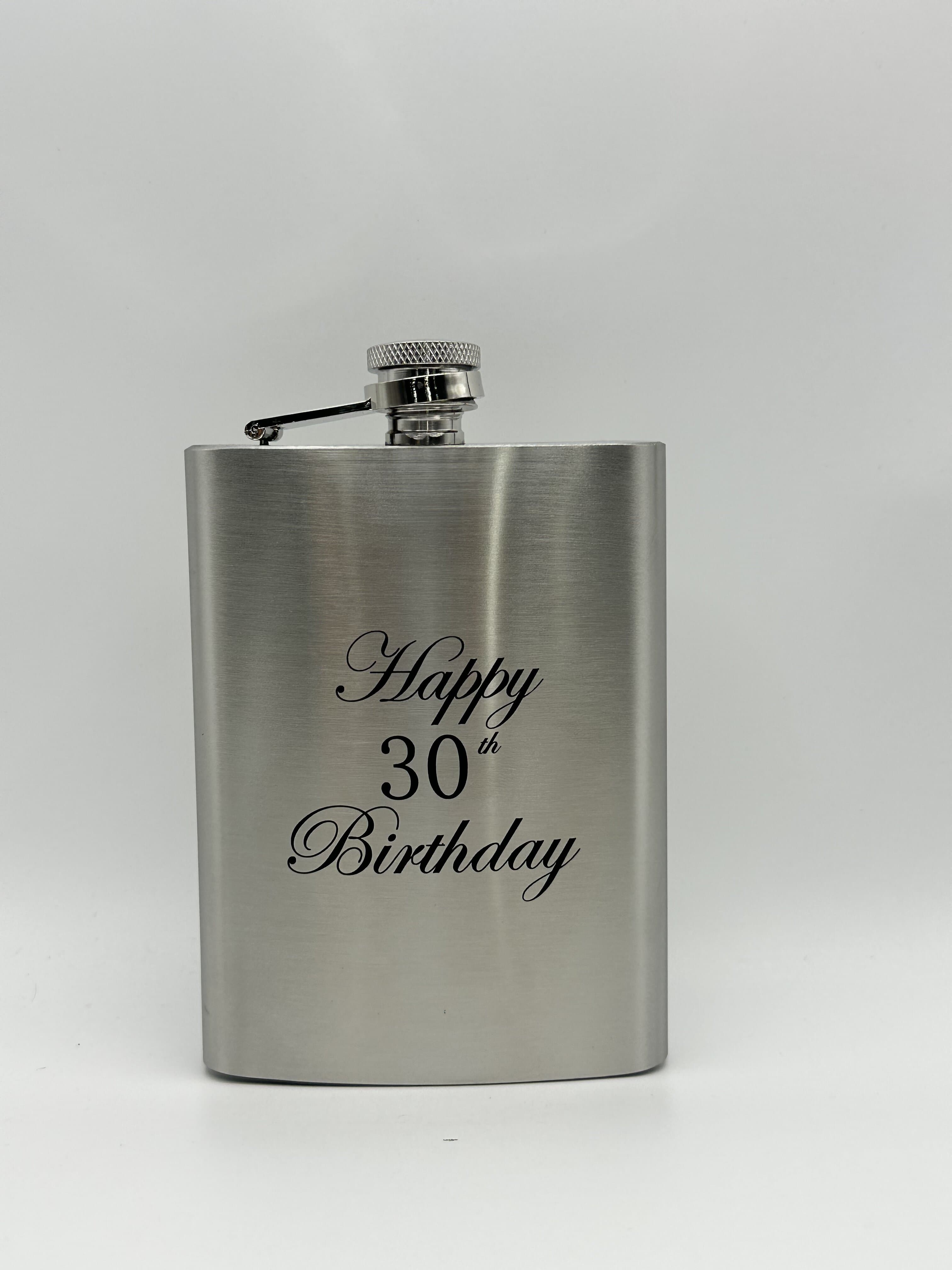 Hip Flask — 30th Birthday Edition